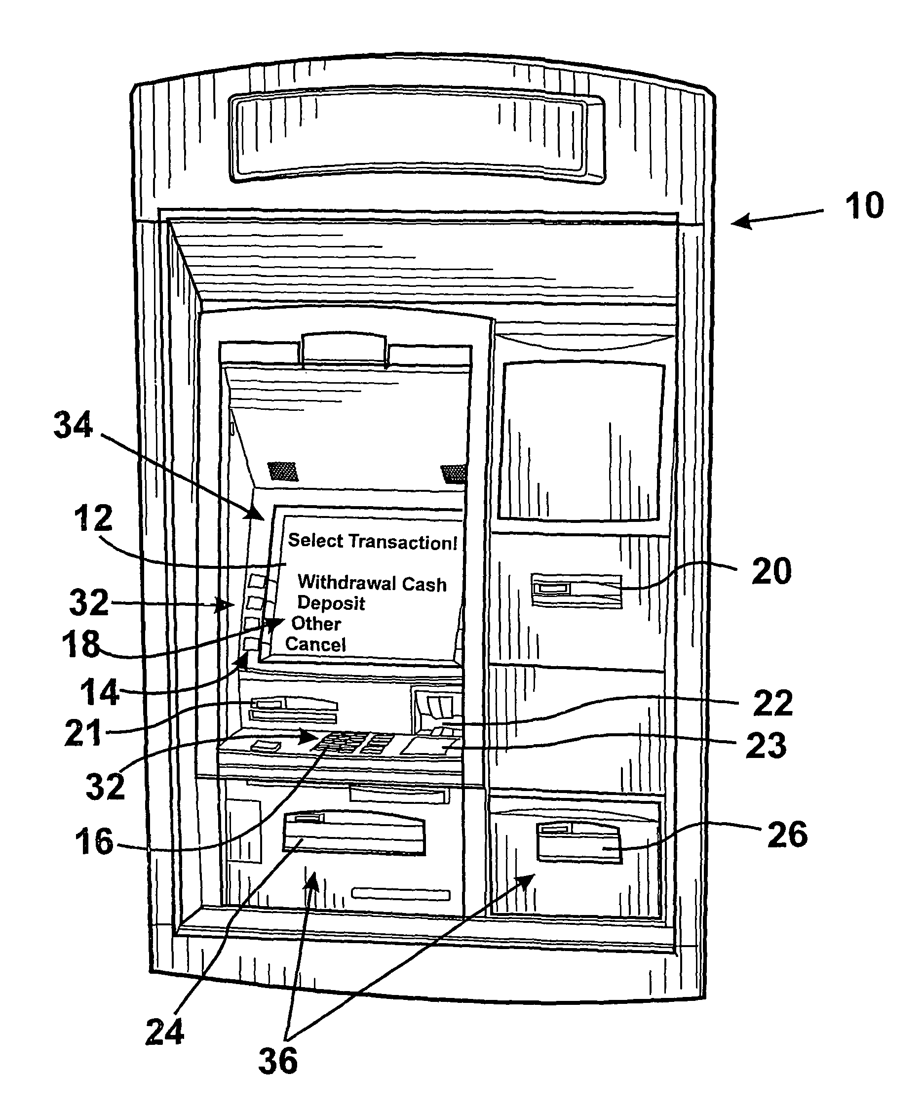 Automated banking machine that operates responsive to data bearing records