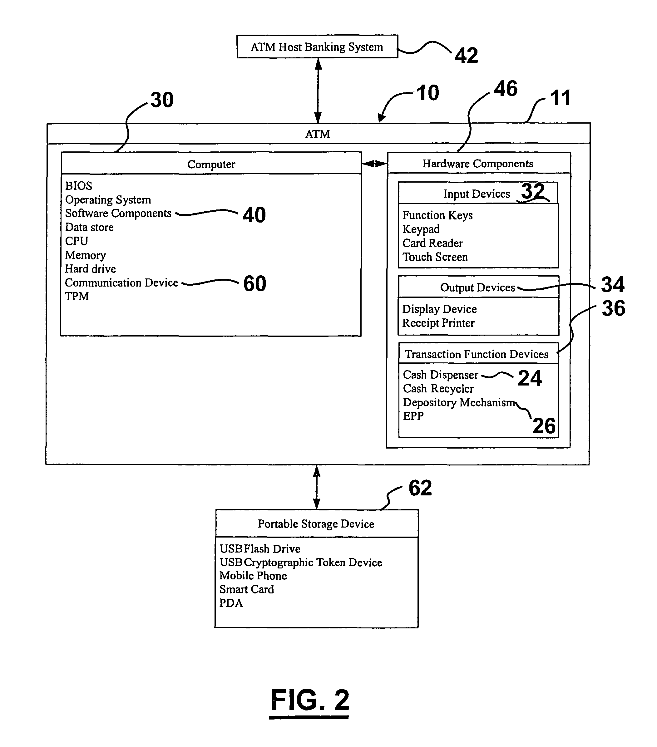 Automated banking machine that operates responsive to data bearing records