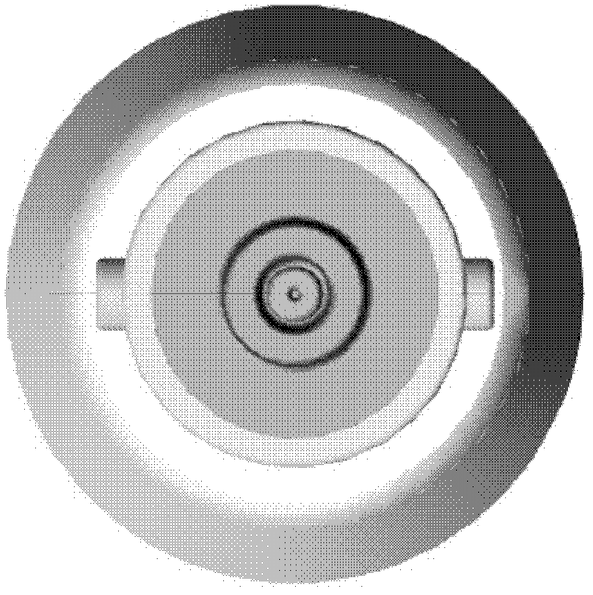 Coaxial tri-electrode plate type igniter