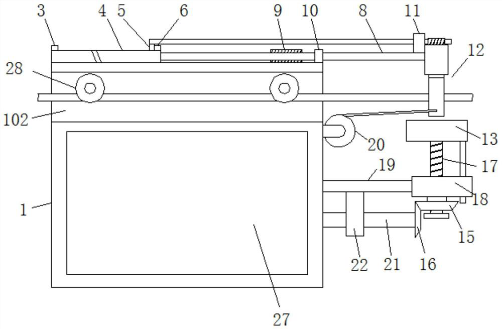 A device for cleaning debris on high-voltage lines and its application method