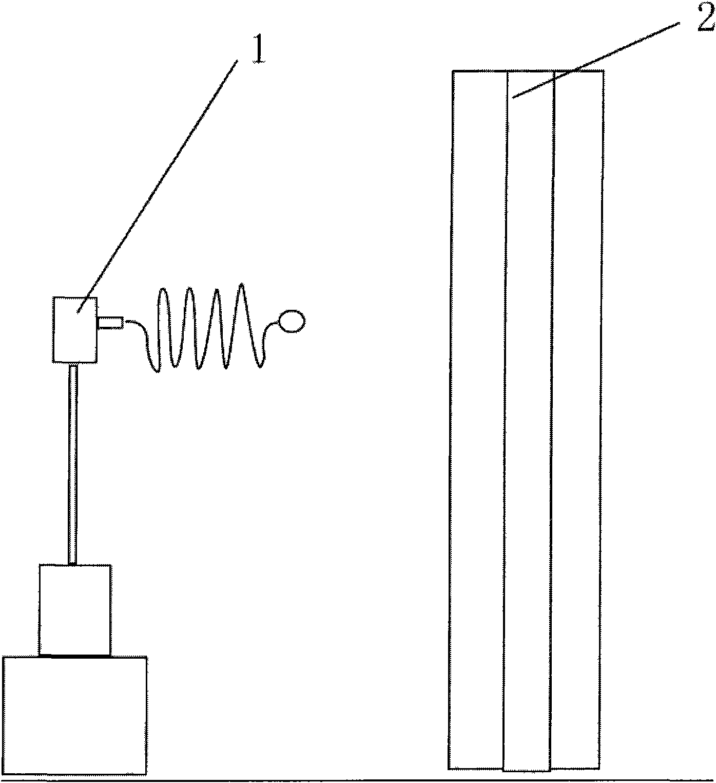 Method for killing parasitic insects in interlayer of building wall with post and panel structure