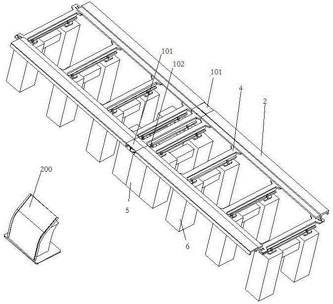 Medium and low speed magnetic levitation train air gas detection system and method