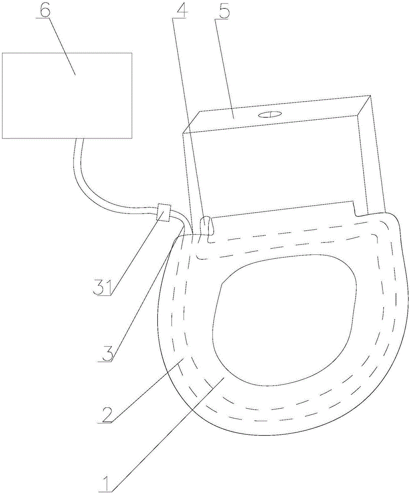 Closestool seat ring and closestool