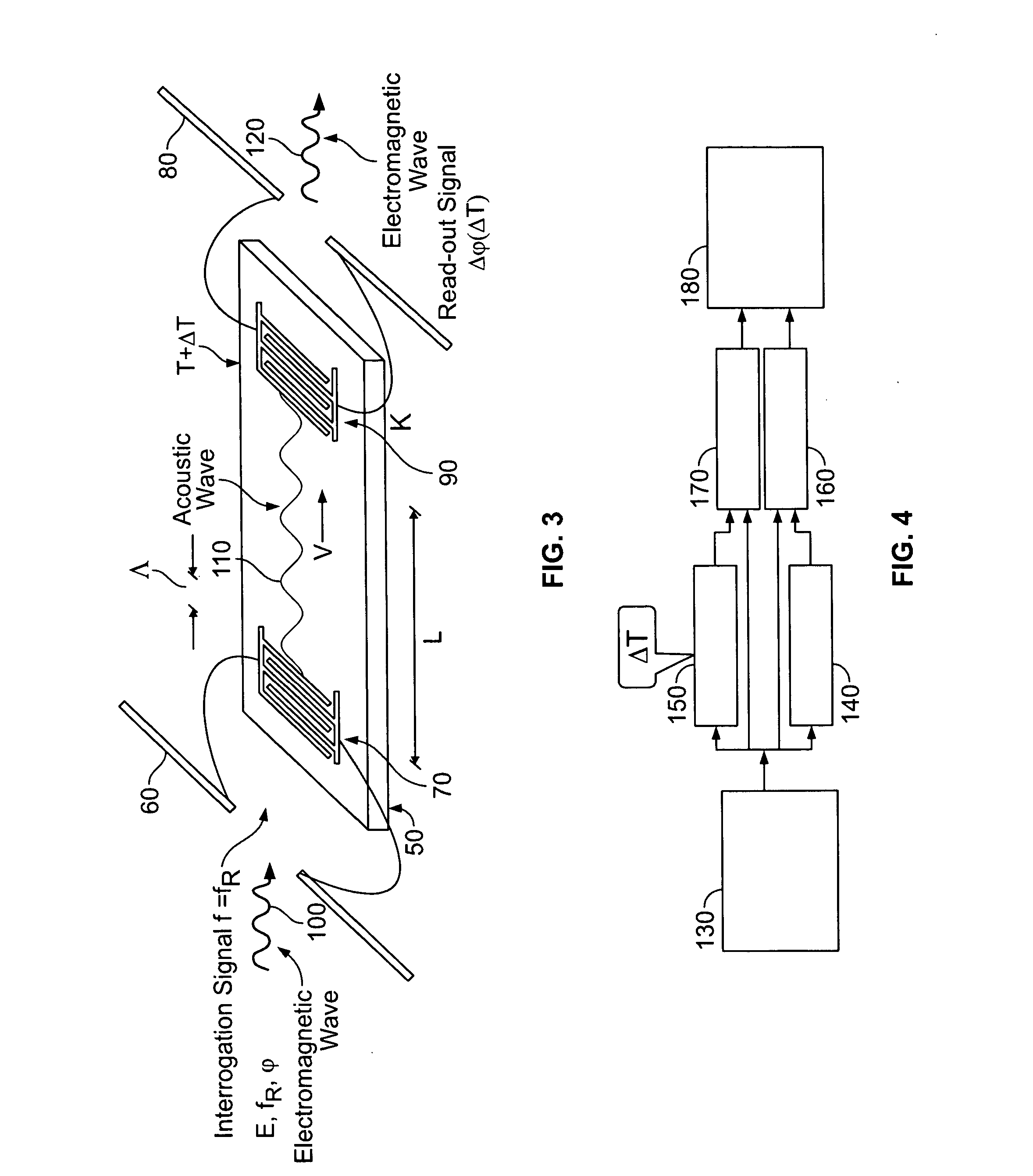 Surface acoustic wave probe implant for predicting epileptic seizures