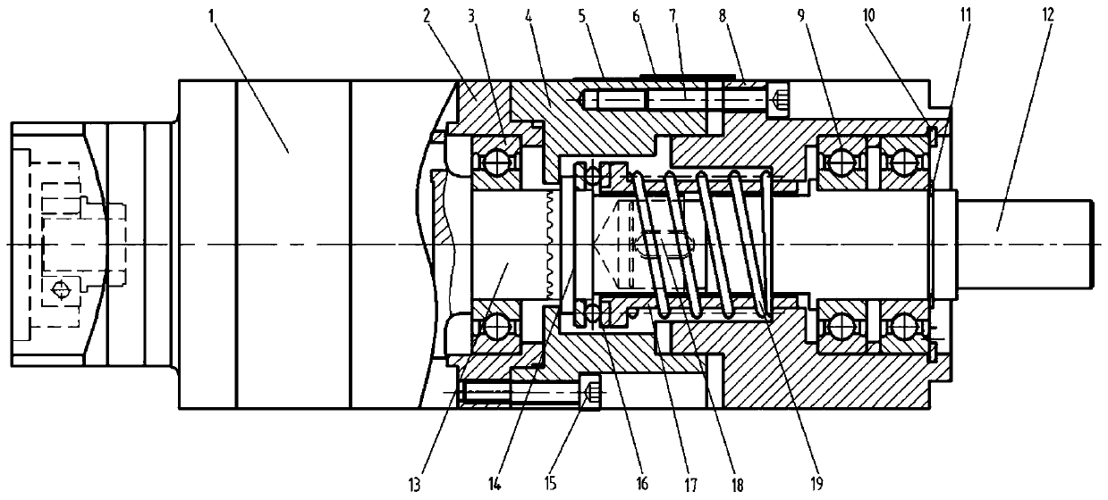 Speed reducer with threshold torque