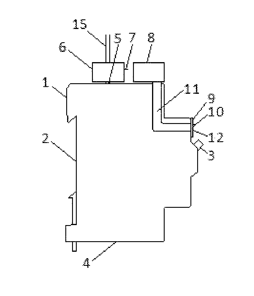 Circuit board meter for circuit breakers