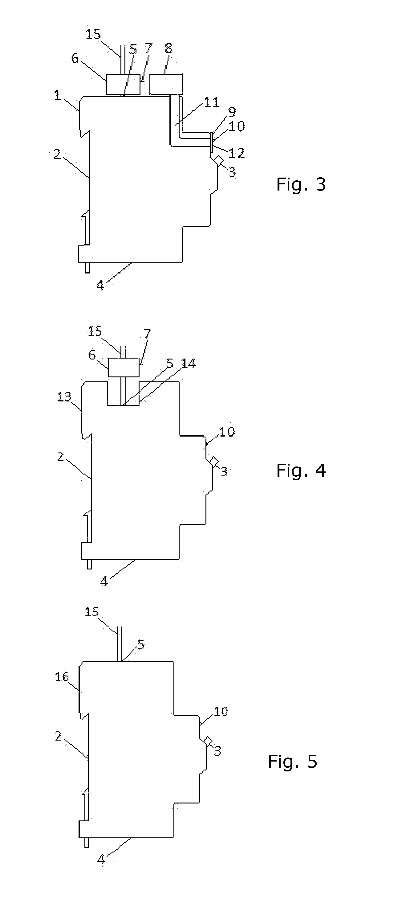 Circuit board meter for circuit breakers