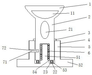 Rotatable ship mooring rope column