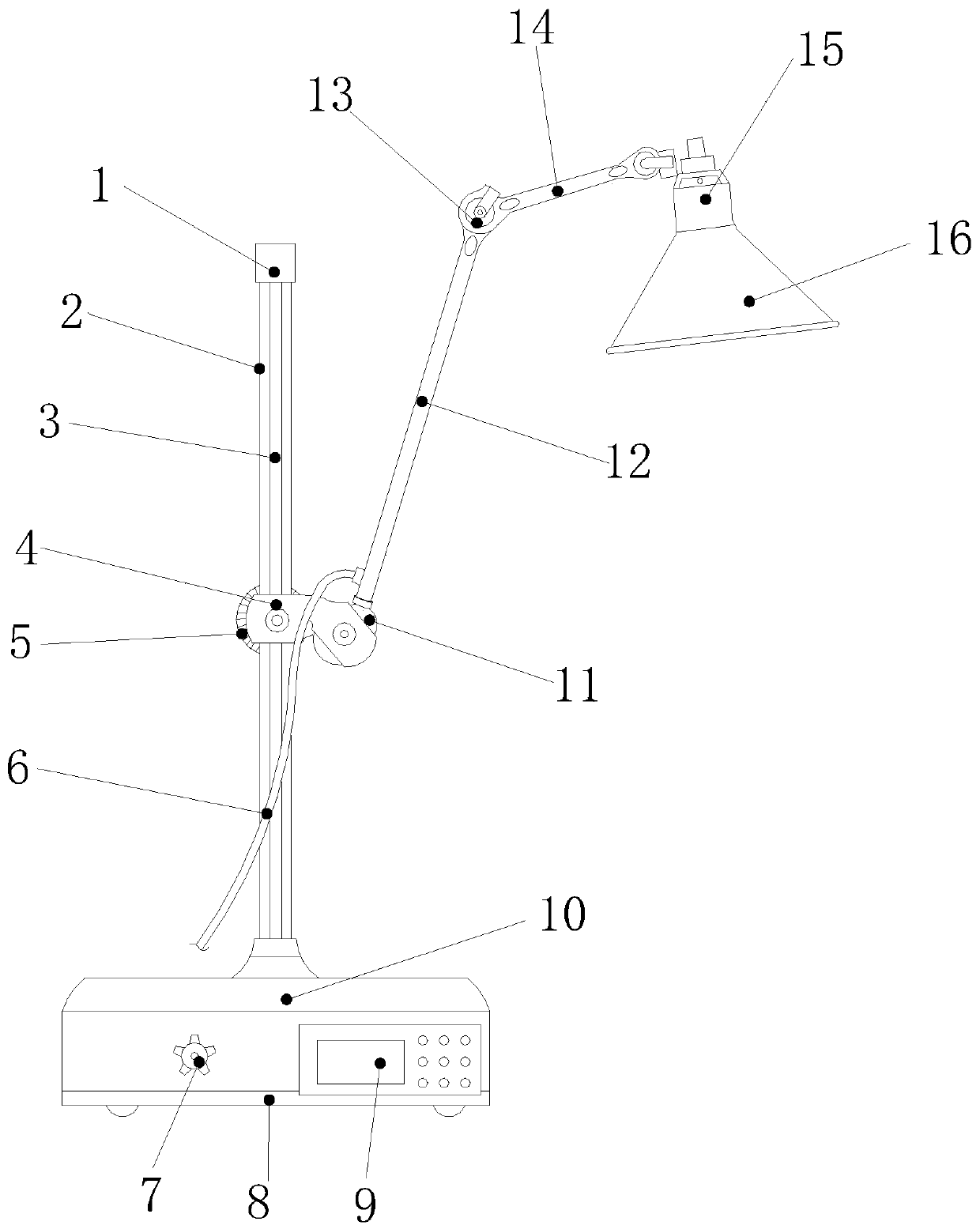 A multifunctional home led floor lamp