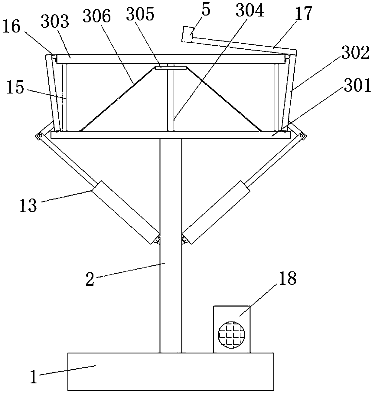 Exhibition and display visual presentation equipment and presentation method