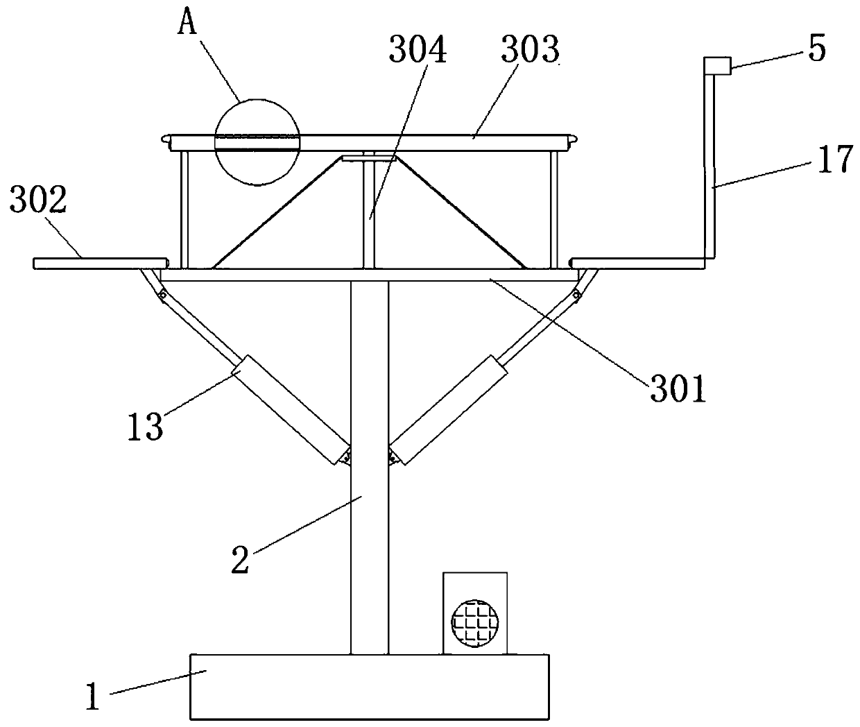 Exhibition and display visual presentation equipment and presentation method