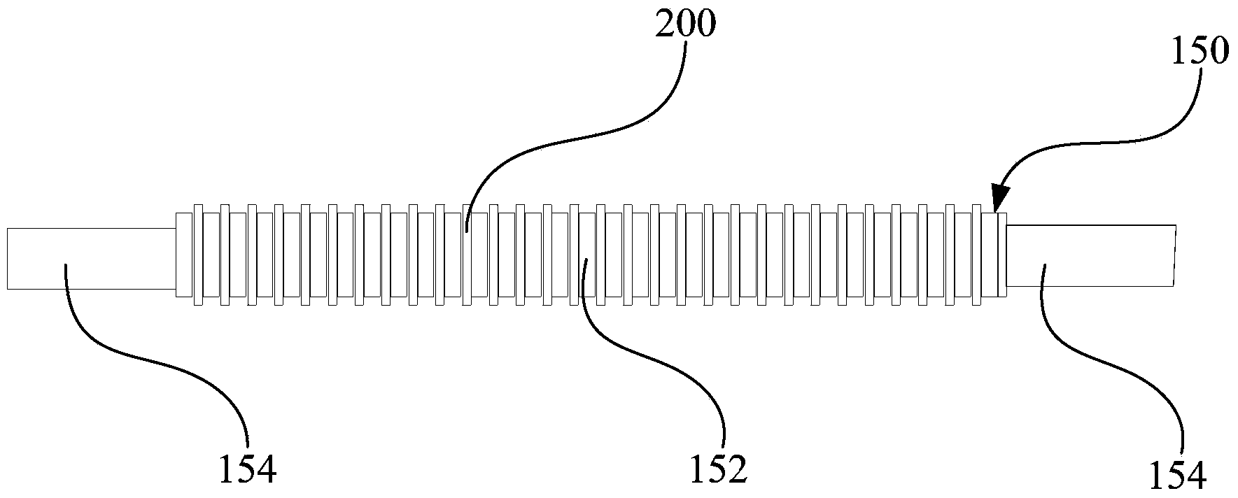 Sintering device for super-miniature annular voltage dependent resistors