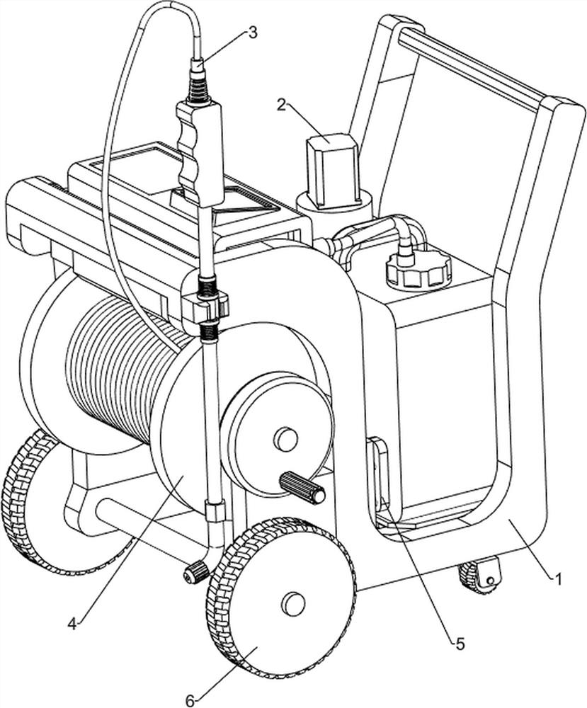 Intelligent microbial liquid spraying equipment for pond