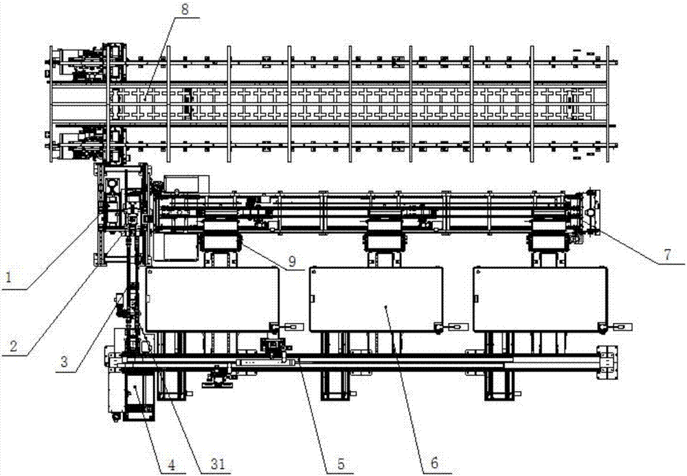 Full-automatic bar bonding unit for bonding crystal bars