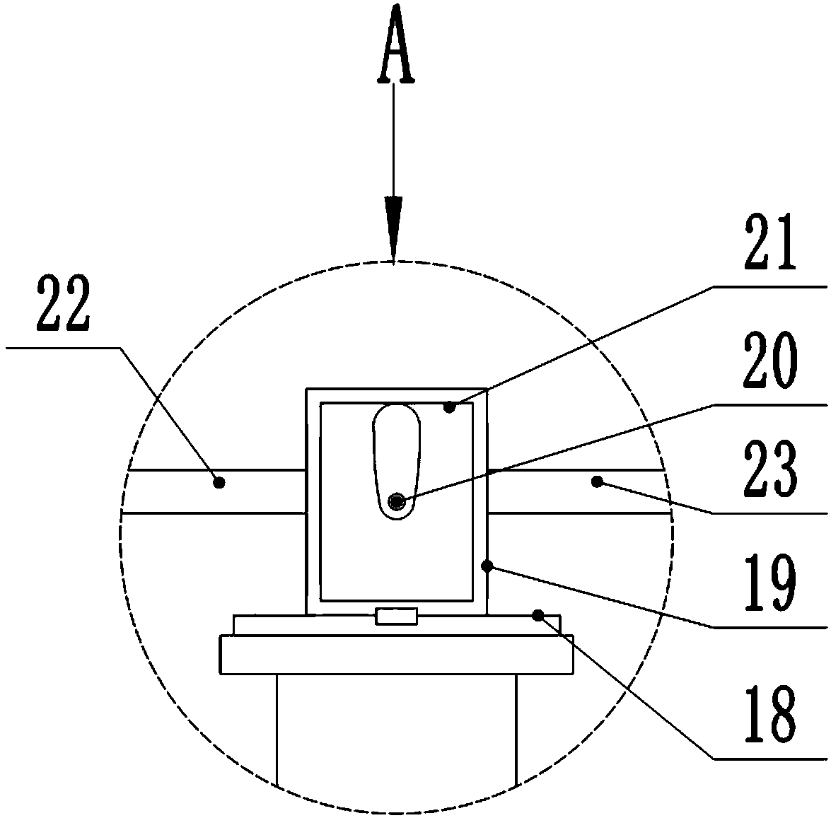 Cam-driving-type Maojian tea double-station multidimensional screening device