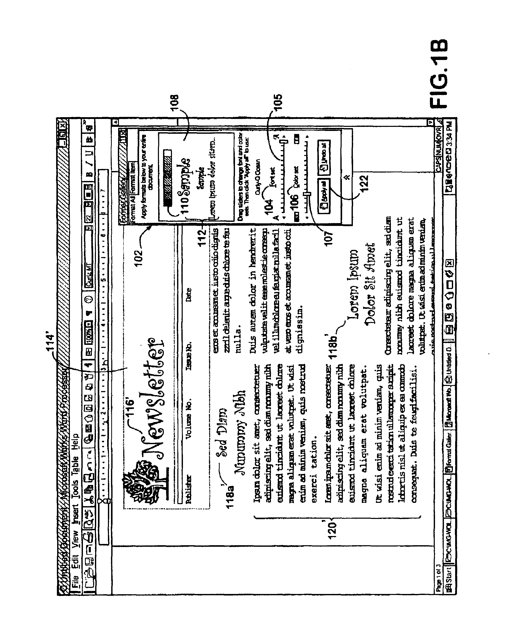 Reformatting a document using fuzzy matching