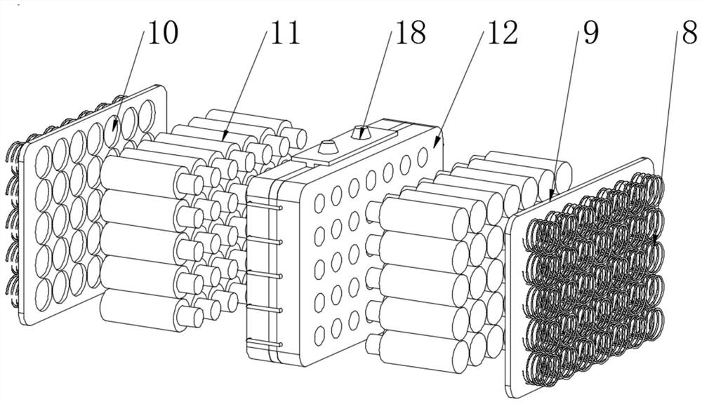 Lithium battery pack structure