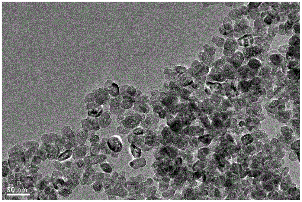 A kind of preparation method of nano mesoporous material