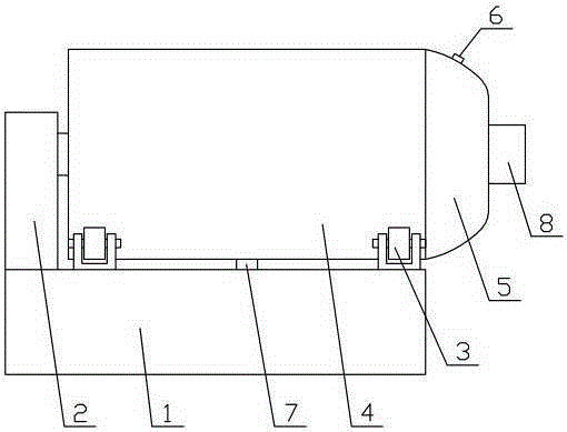 Dried bean curd pickling device