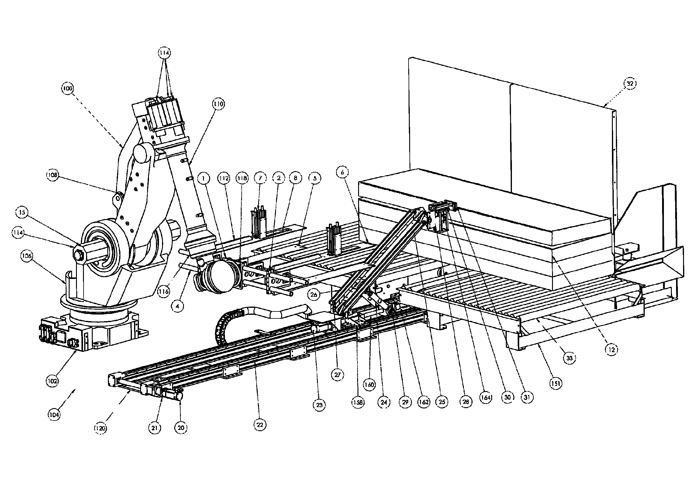 Robotic lifting apparatus