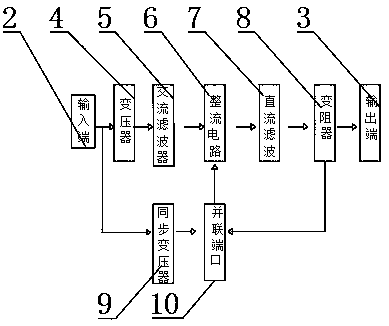 Rectifier having high voltage class