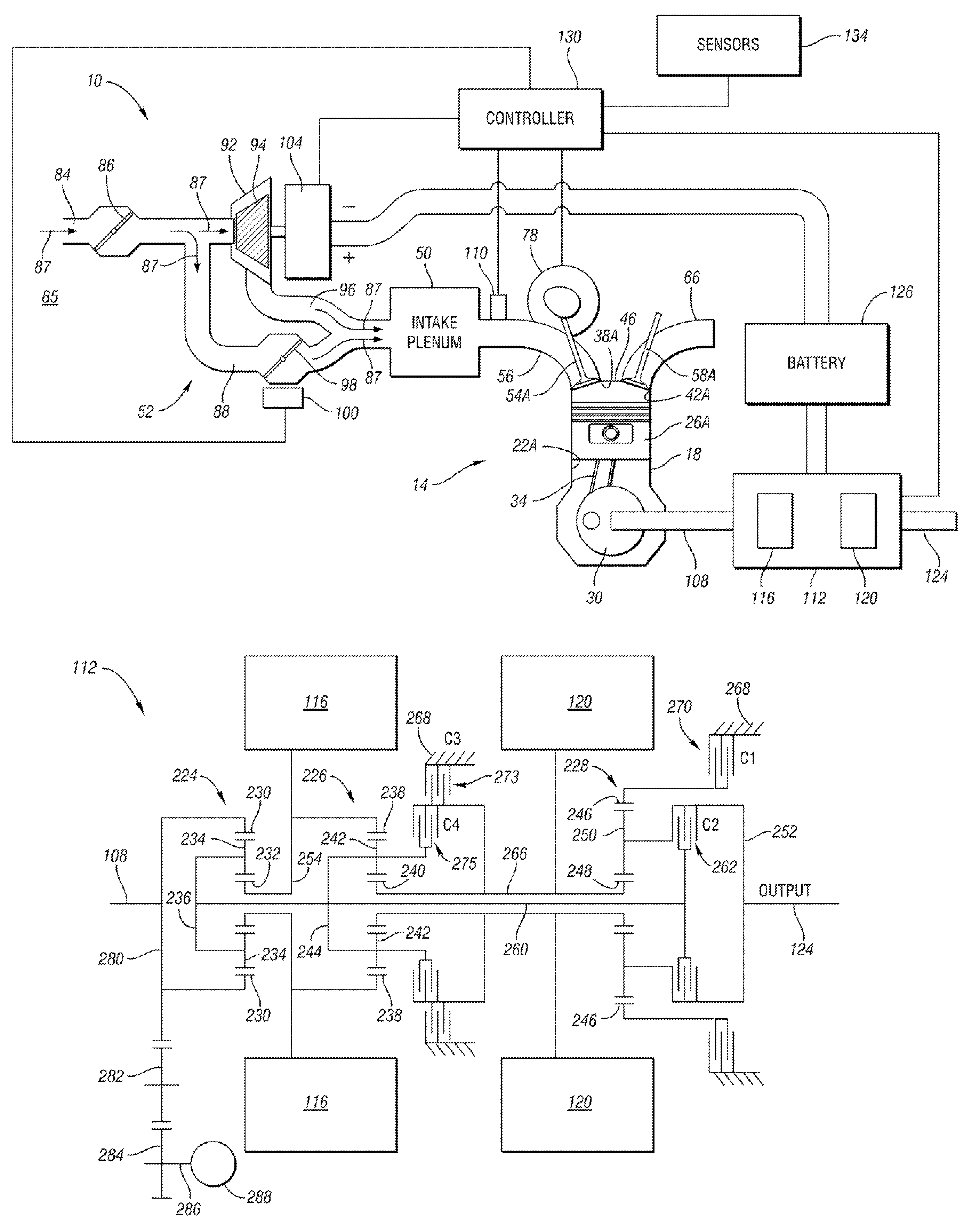 Atkinson cycle powertrain