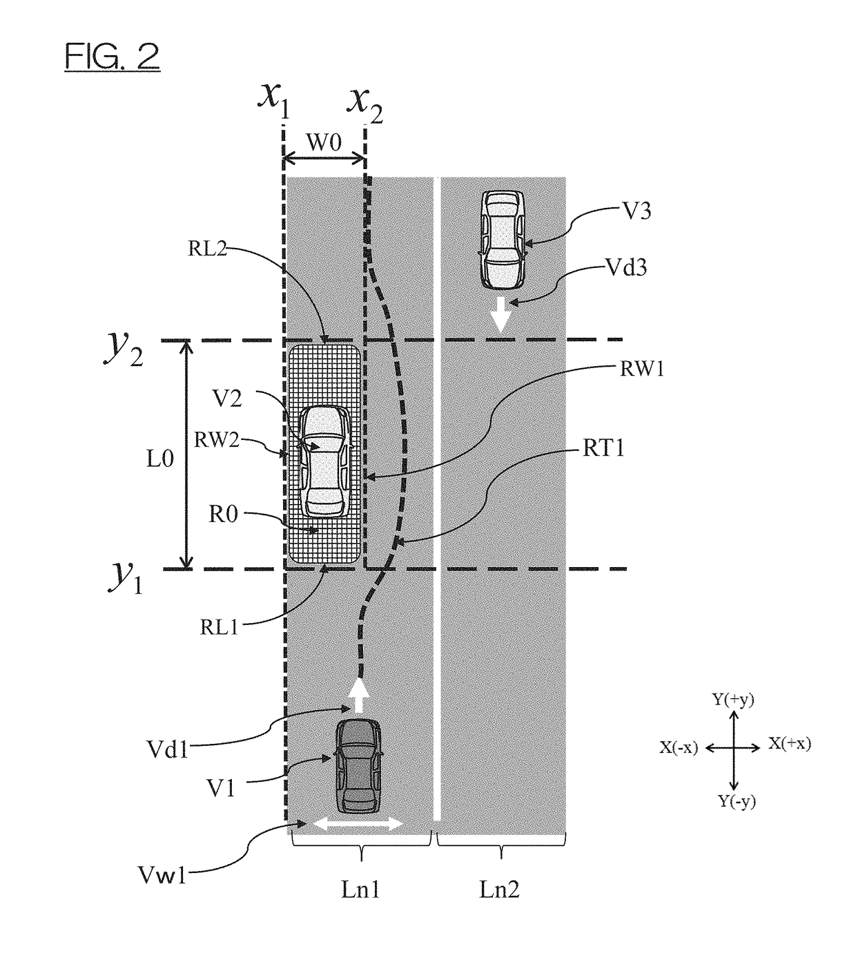 Travel control device and travel control method