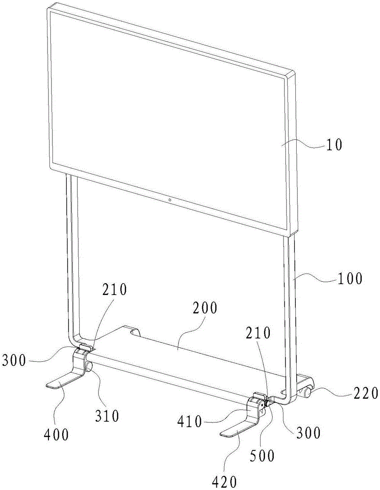 Mobile type bracket