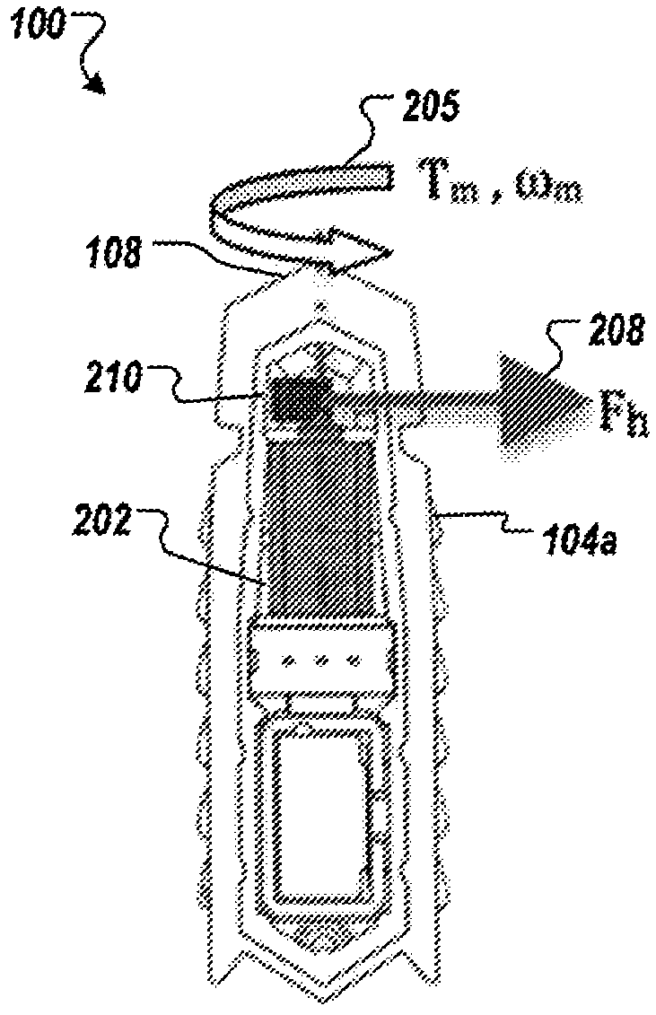 Display case for vibration powered device