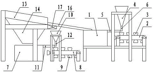 Anti-adhesion freezing device for instant sea shrimp products