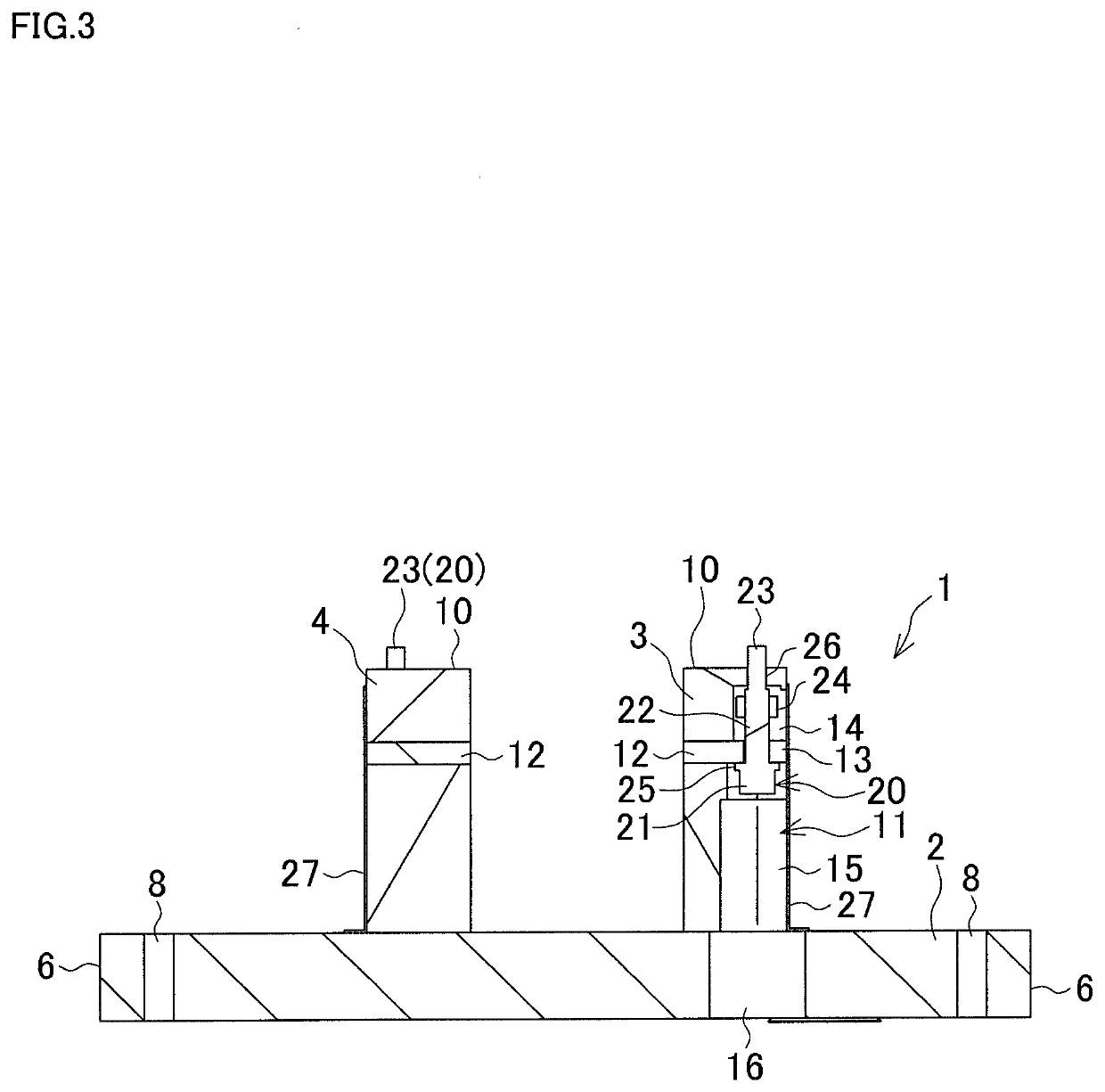 Workpiece fixing jig