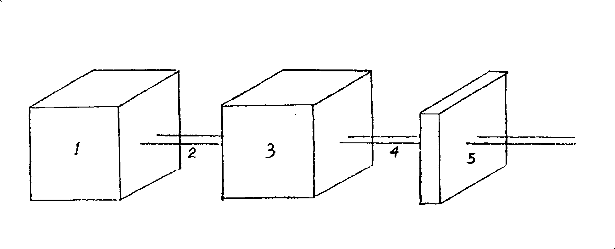 Large size barium borate bismuth nonlinear optical crystal and preparation thereof