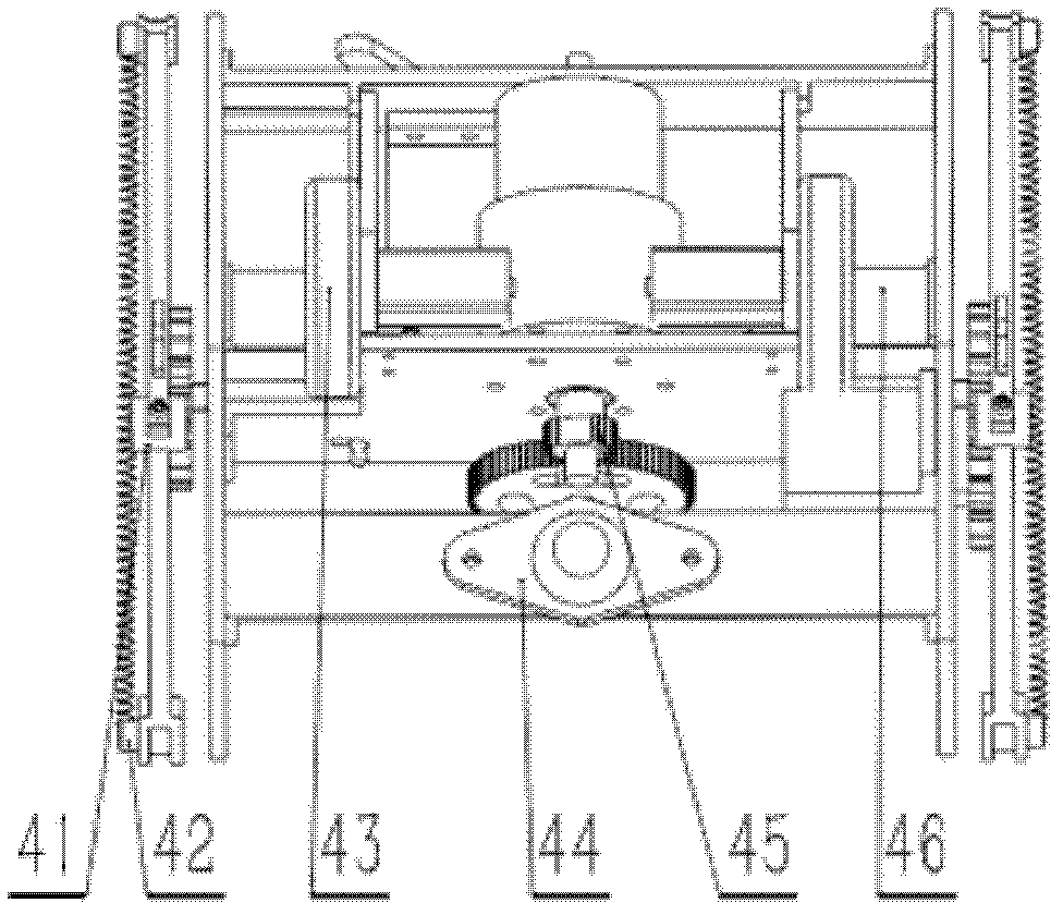 Wheel-legged detector for planet surface detection