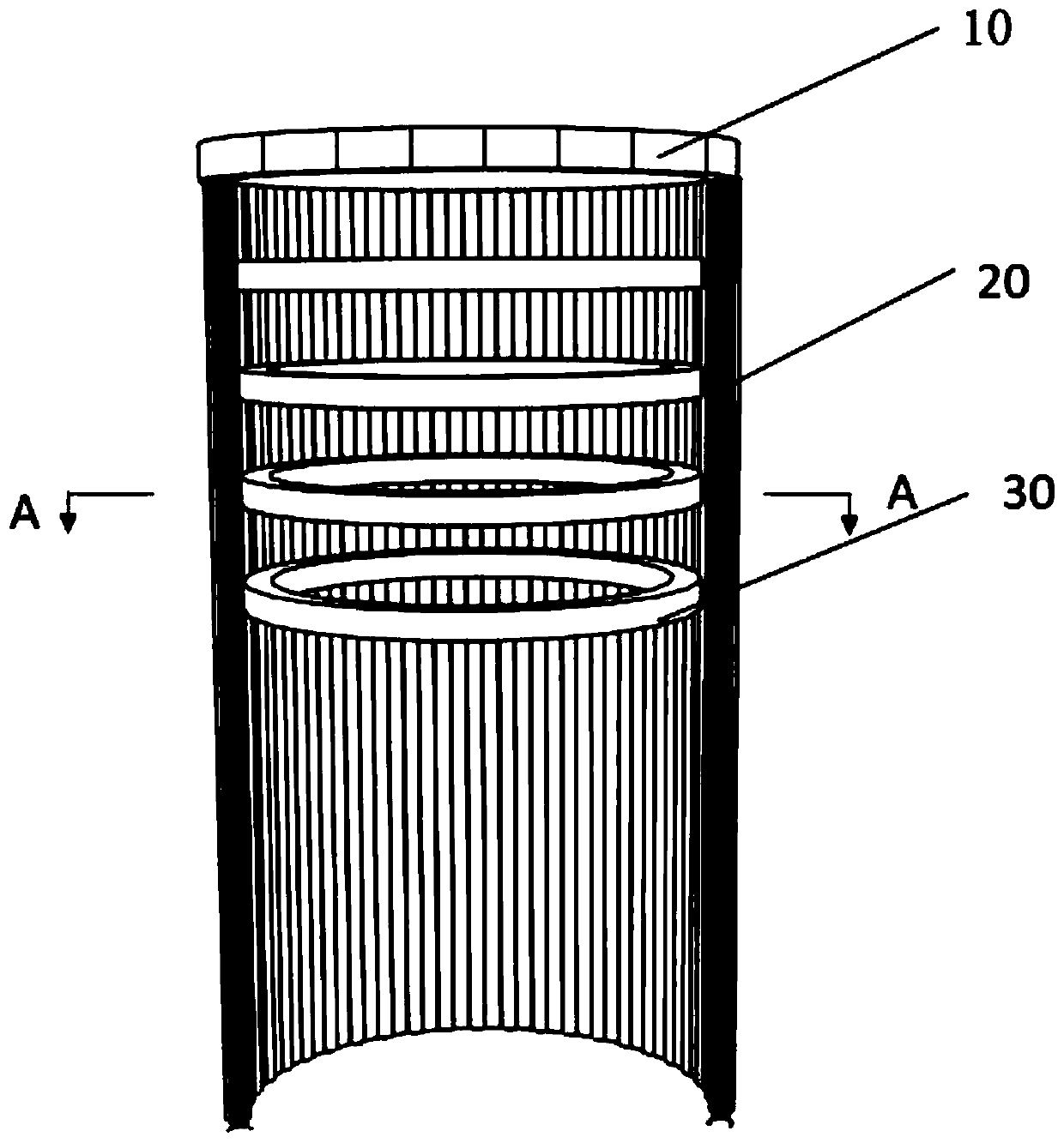 Enclosure device and soil remediation method