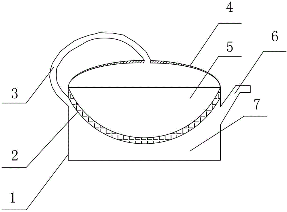 Simple seawater desalination device