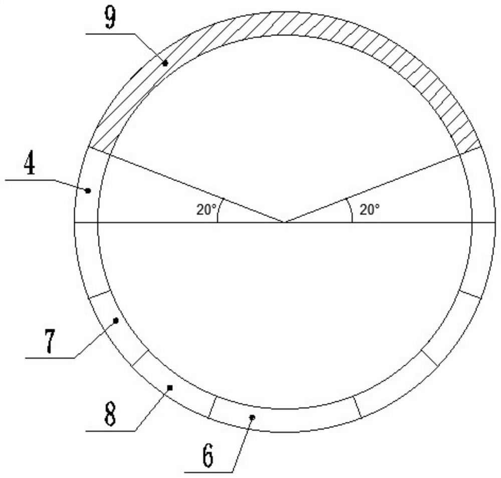 Method for high-notch blasting demolition of thin-wall reinforced concrete chimney