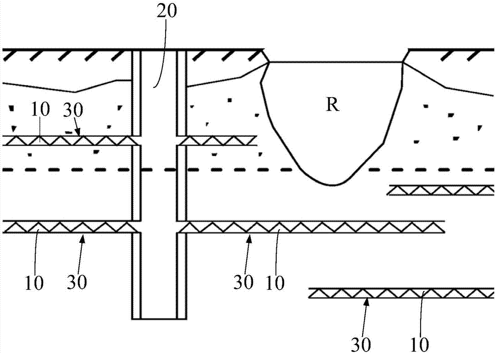 Transverse decontamination biological pipe used for remediation of contaminated groundwater