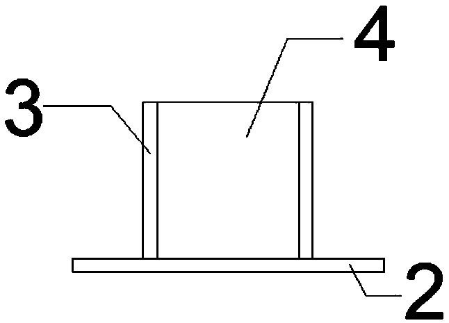 Method for shearing defect steel bridge strengthening by employing GFRP