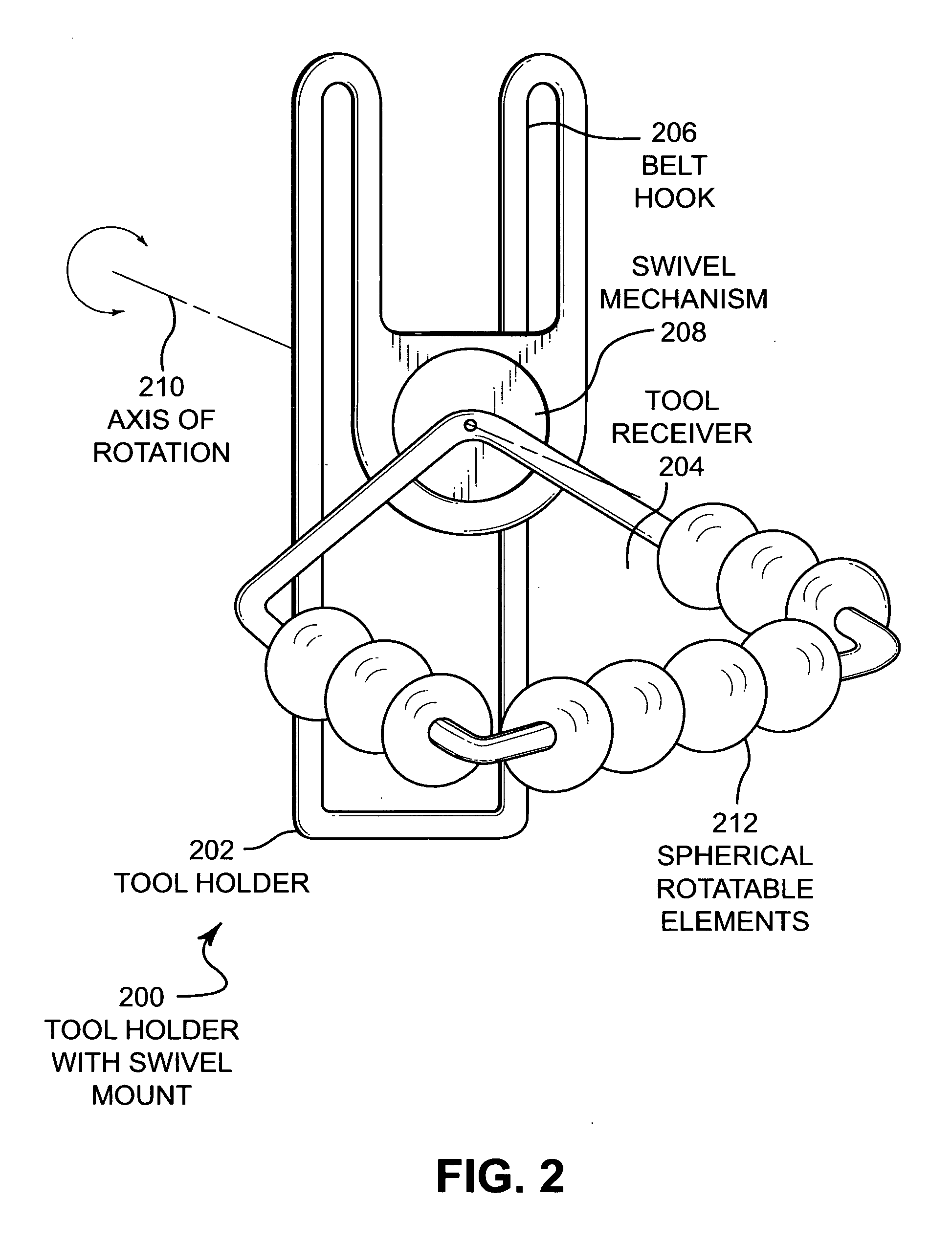 Tool holder with roller edge receiver