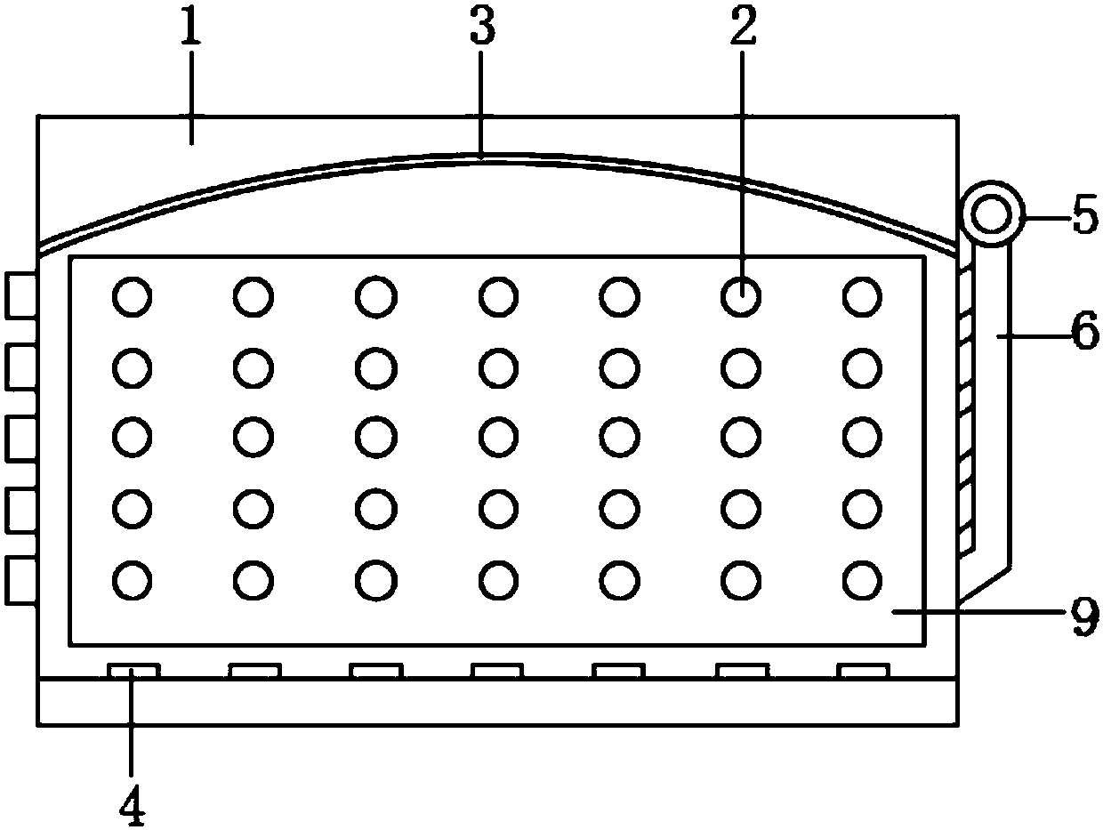 Multi-space planting frame of stereoscopic structure