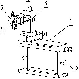 Four-axis linkage automatic spot welding machine