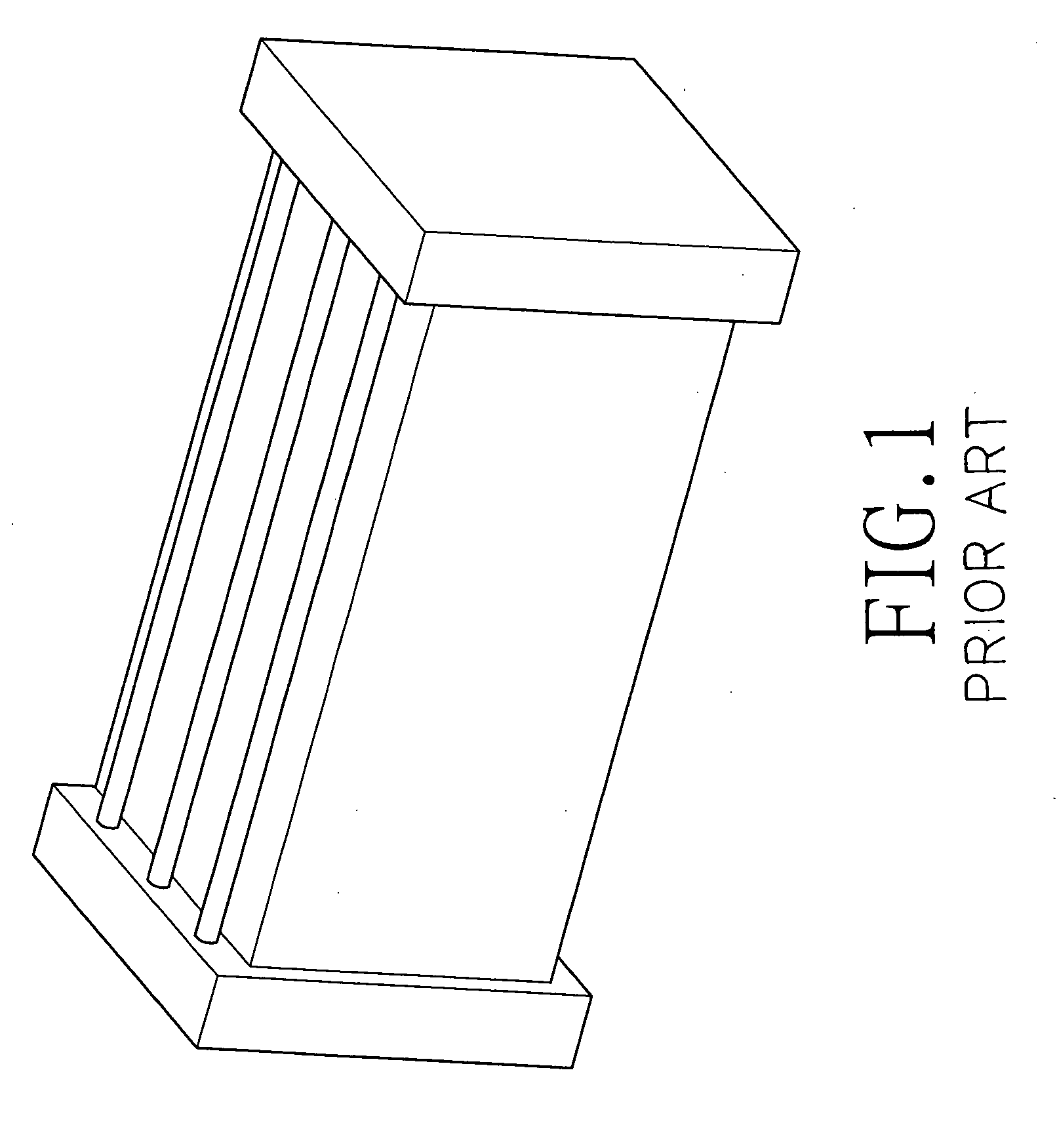 Mounting frame for fuel cell stack