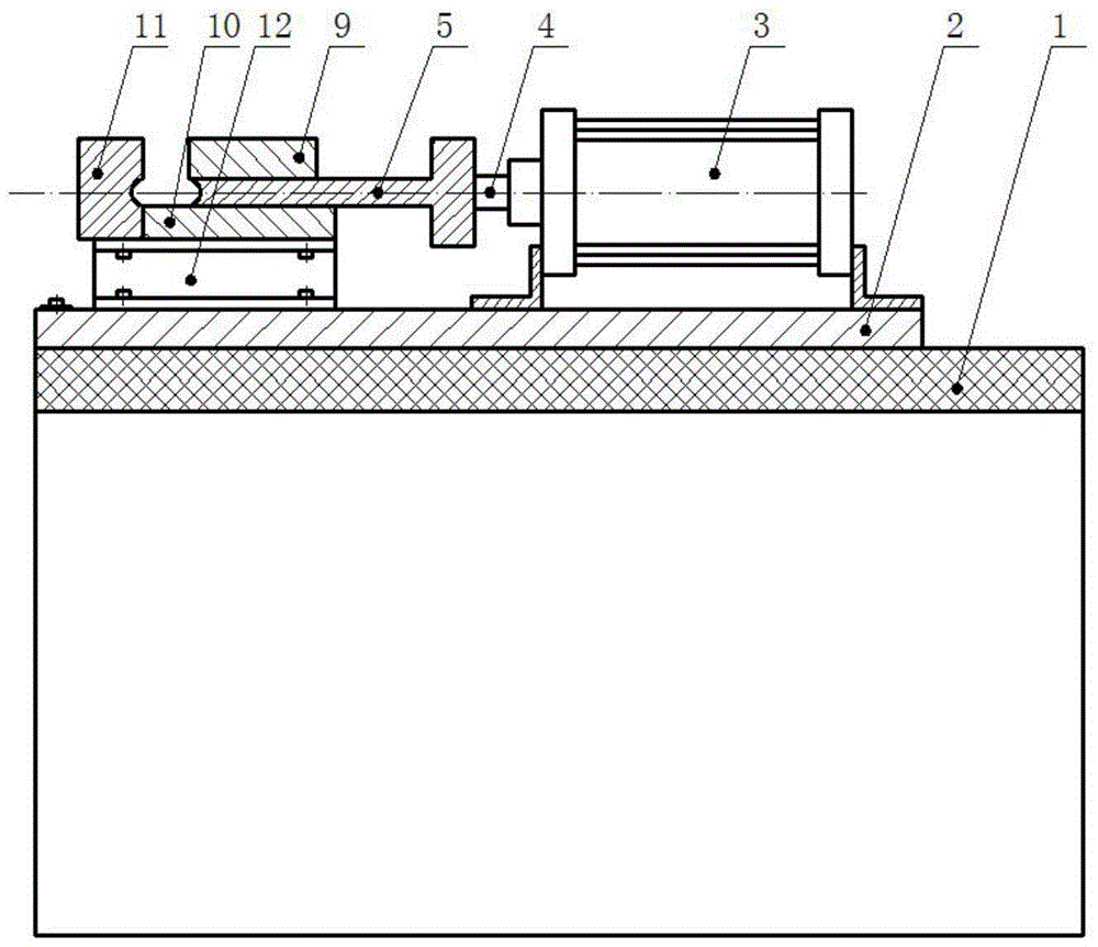 Horizontal pneumatic tube pressing machine