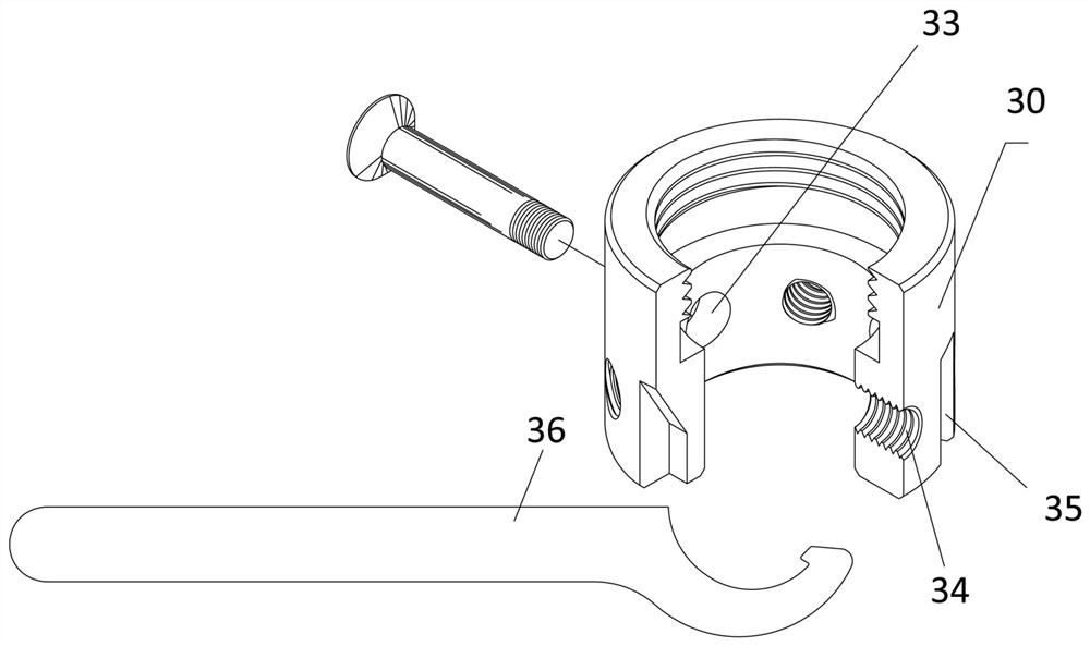 Cutter holder structure