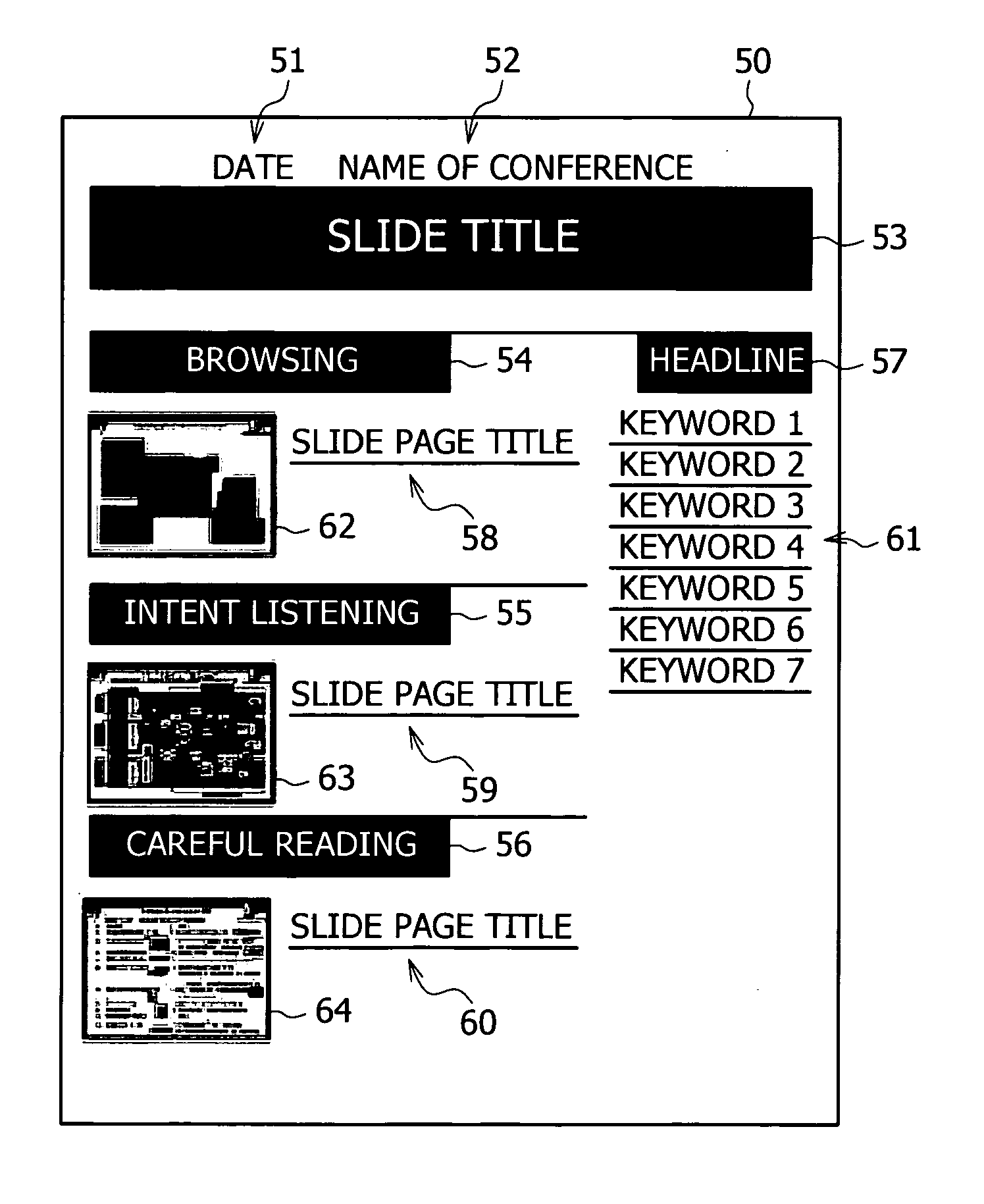 Slide contents processor, slide contents processing method, and storage medium storing program