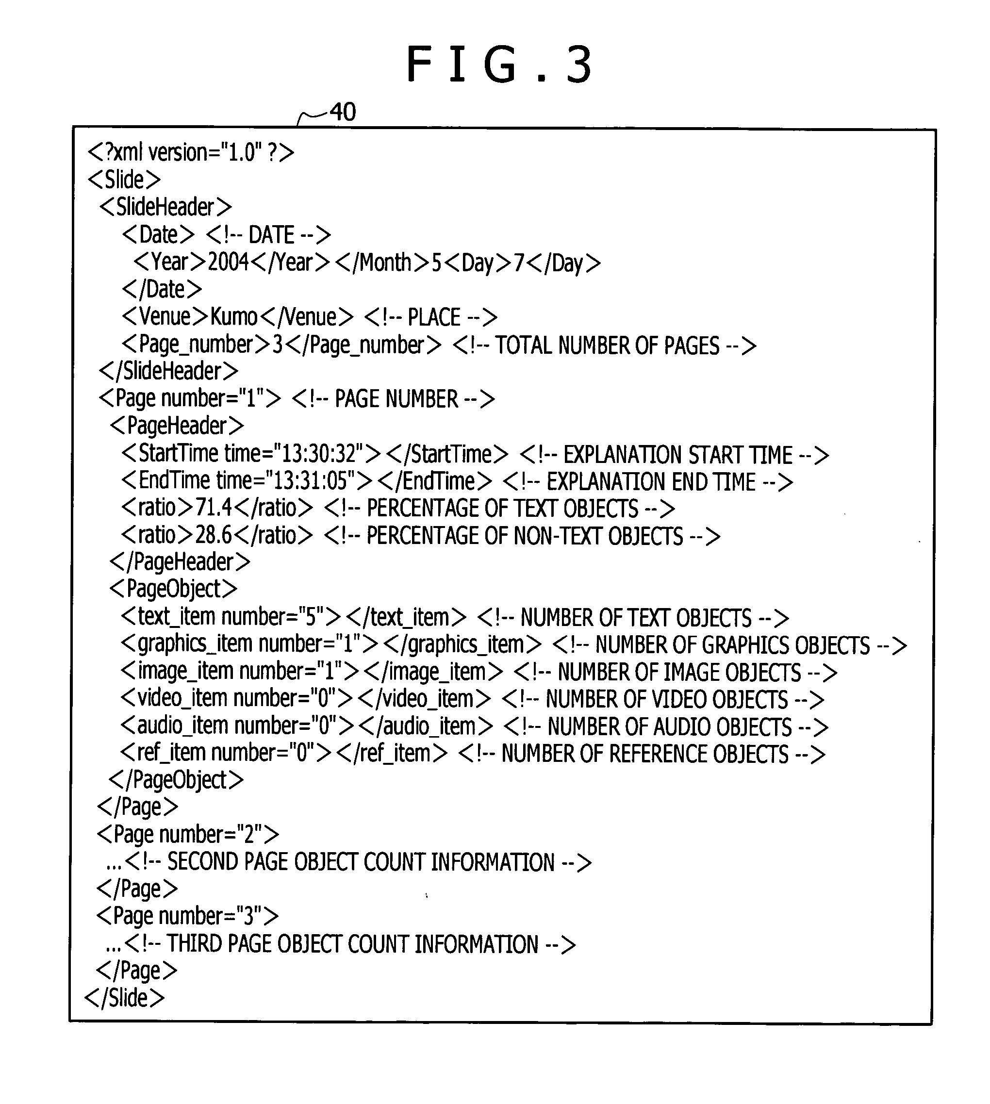 Slide contents processor, slide contents processing method, and storage medium storing program