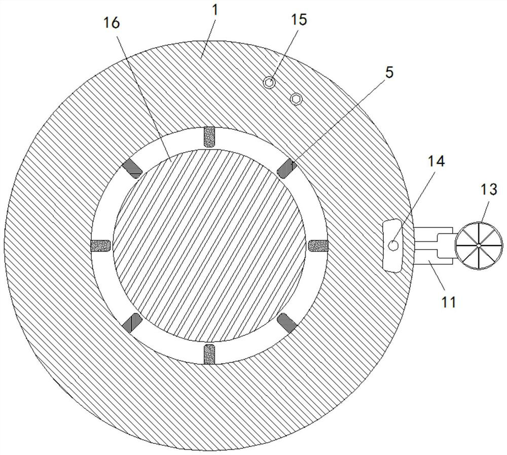 An auxiliary equipment for installing mold guide pillars that can detect verticality in real time