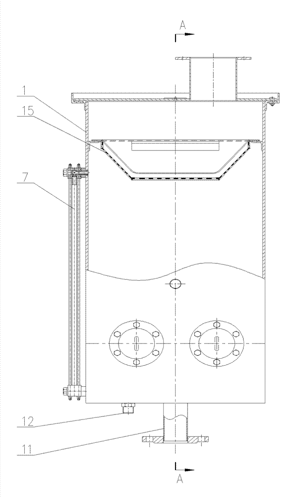 Automatic control oil tank