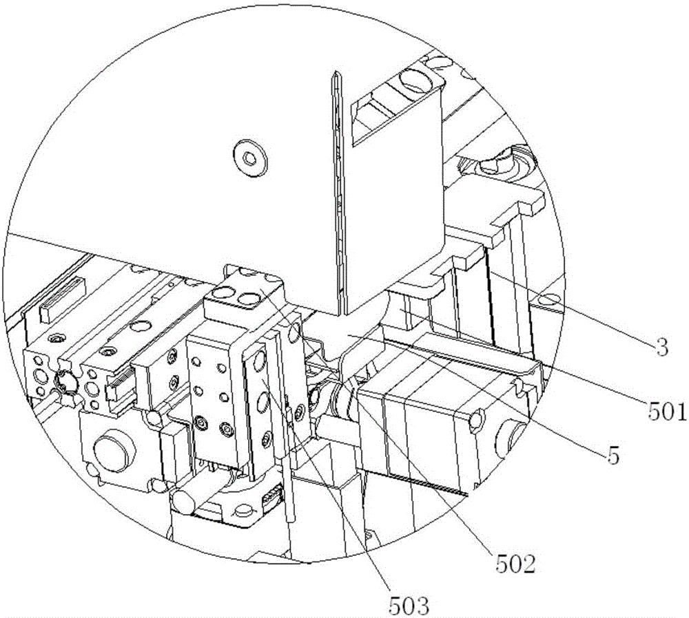 Integrated automatic assembly machine stand for double-camera module