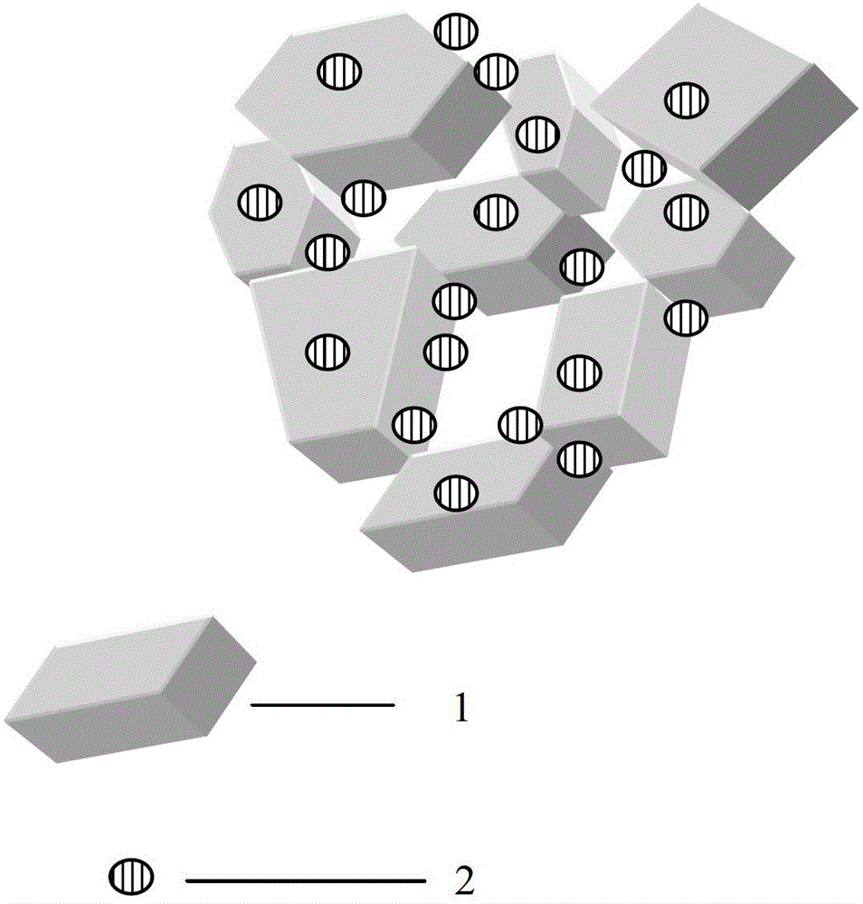 Silicon-carbon composite material, preparation method thereof and lithium ion battery employing same